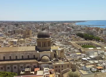 Dove si trova Marsala  - veduta panoramica