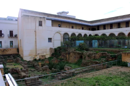 abitazione appartenente alla fondazione punica della città