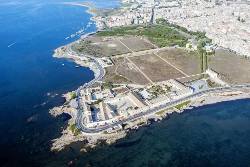 Baglio Anselmi Archaeological Museum aerial view
