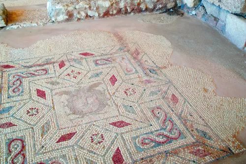 Museo Archeologico Baglio Anselmi mosaico insula