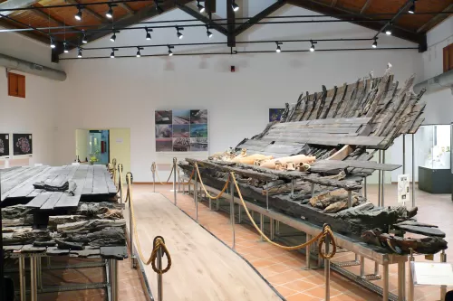 Baglio Anselmi Archaeological Museum Roman ship