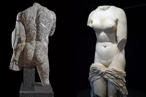 Museo Archeologico Baglio Anselmi venere e guerriero