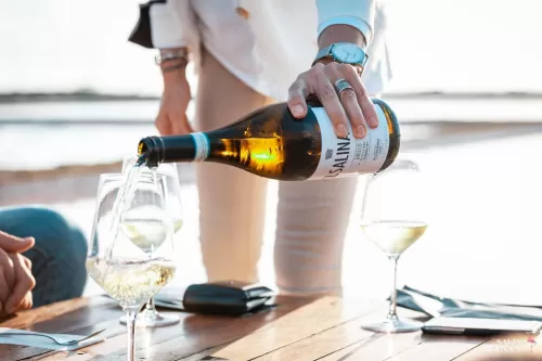 Salina Genna - aperitivo in vasca
