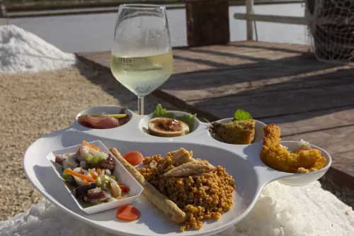 Salina Genna - aperitivo in vasca