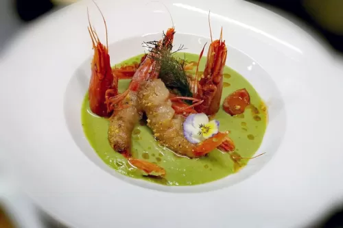 Osteria Siciliando - prawn soup