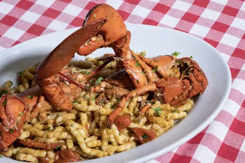 Trattoria in Purticeddra - busiate lobster