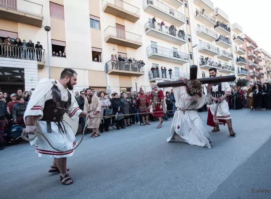 La settimana santa - la processione del giovedì